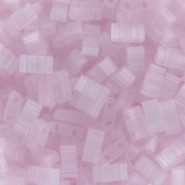 Miyuki half tila 5x2.4mm kralen - Silk pale light pink HTL-2594